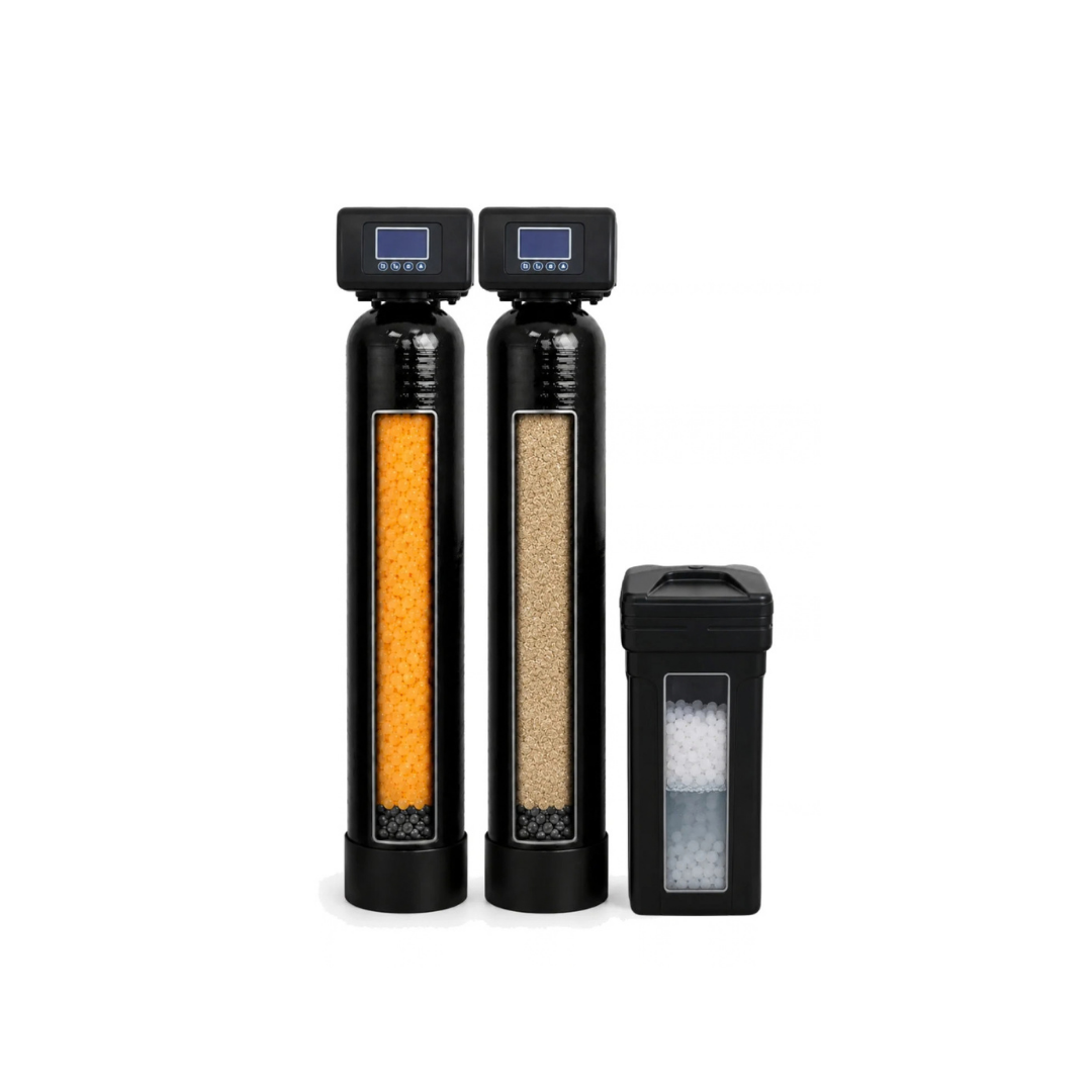 Well water treatment system equipment